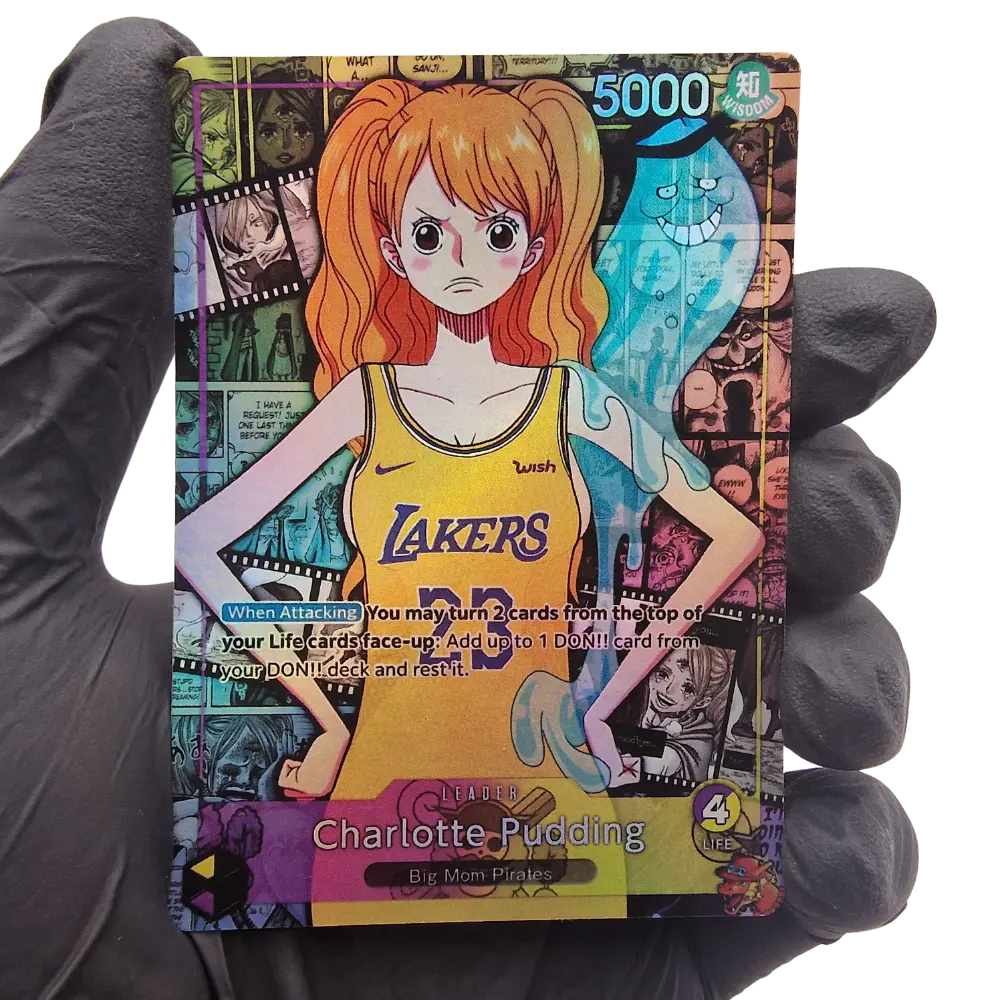 Custom Card Charlotte Pudding (Lakers version) OP08-058