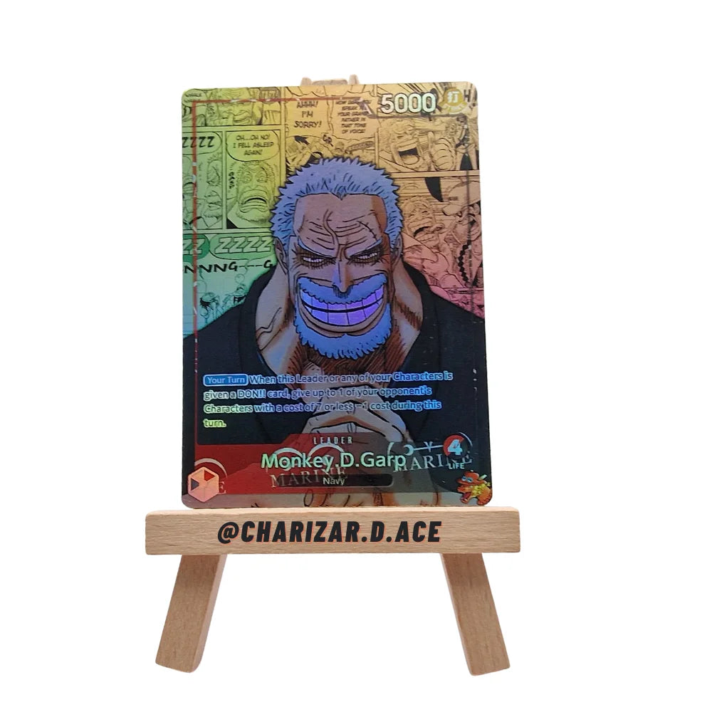 Custom Card Moneky D. Garp OP02-002