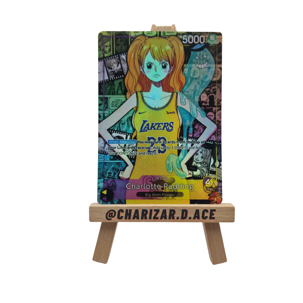 Custom Card Charlotte Pudding (Lakers version) OP08-058