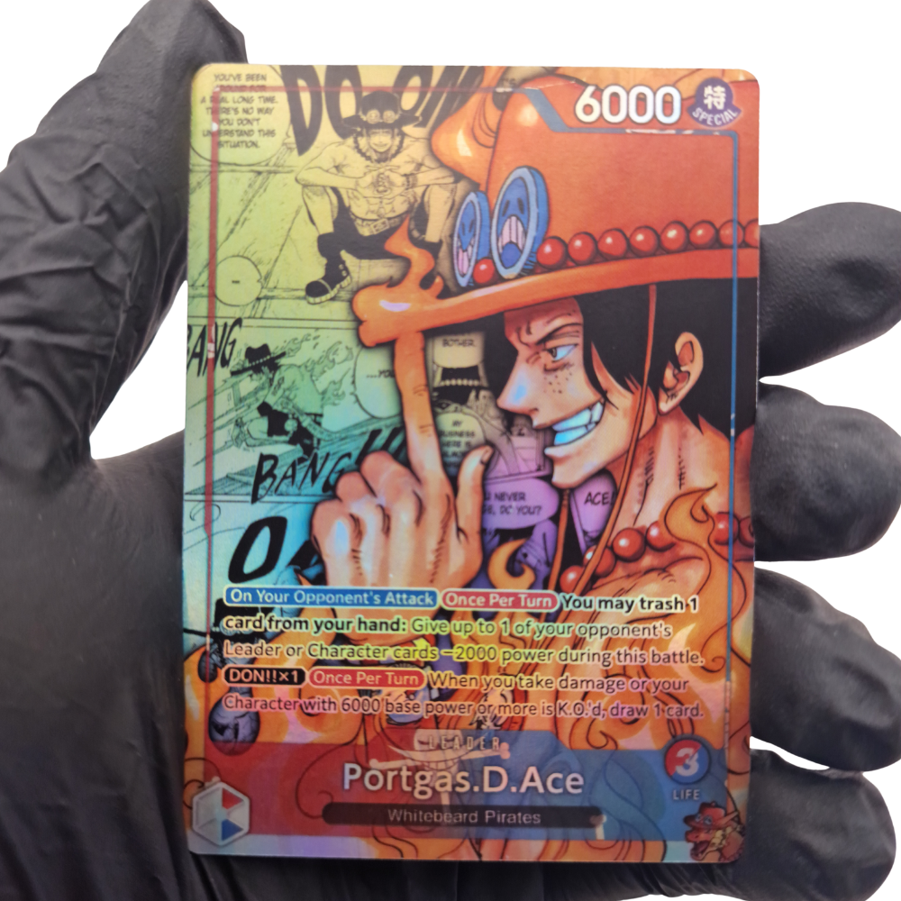 Custom Card Portgas.D.Ace OP13-002