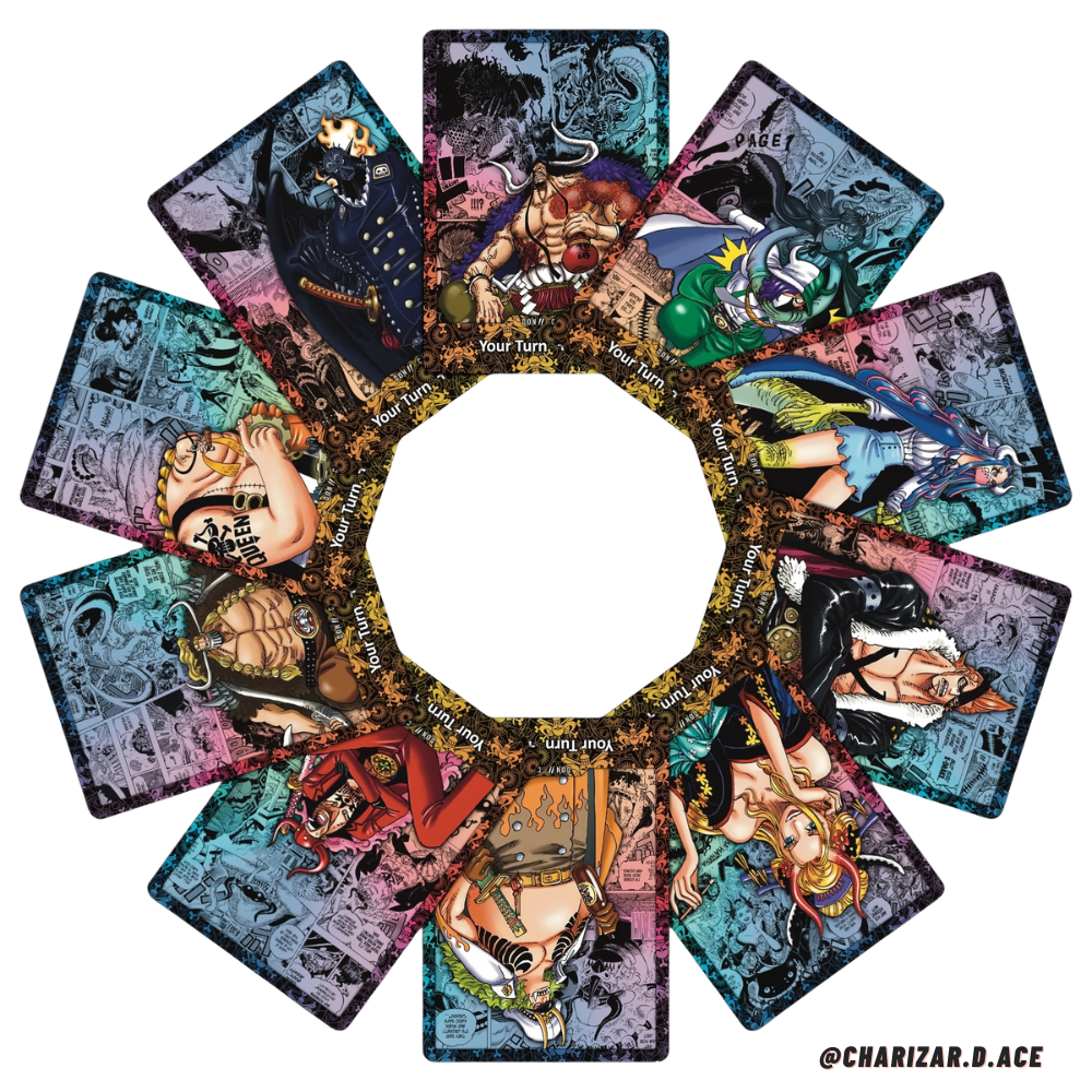 Complete DON!! SET Kaido - Pack of 10 Custom Cards