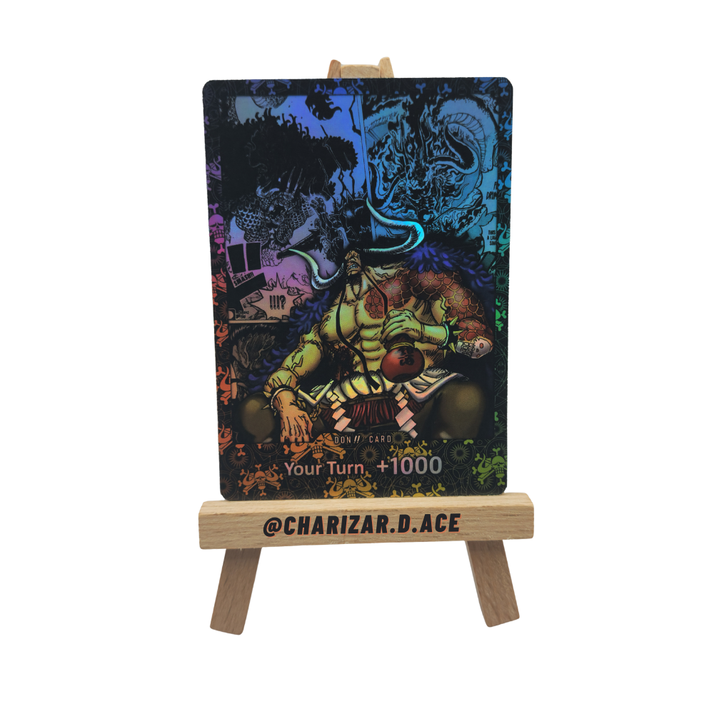 Complete DON!! SET Kaido - Pack of 10 Custom Cards