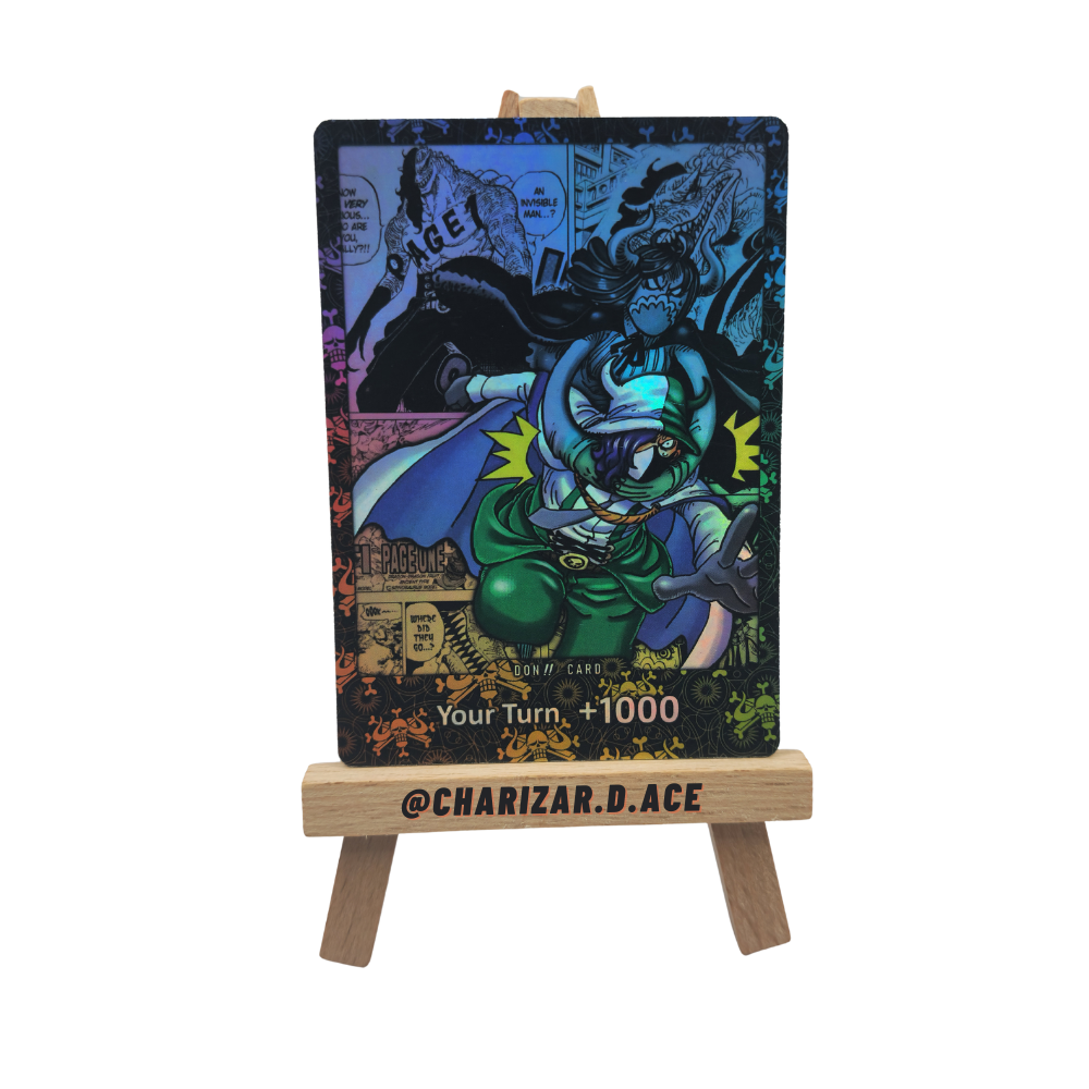 Complete DON!! SET Kaido - Pack of 10 Custom Cards